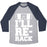 Virgin Teez  Baseball Tee Unisex Tri-Blend Baseball Tee / small / Athletic Gray / Navy I'LL RE-RACK PARODY UNISEX TRI-BLEND BASEBALL TEE