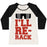 Virgin Teez  Baseball Tee Women's Tri-Blend Baseball Tee / small / Oatmeal / Black I'LL RE-RACK PARODY WOMEN'S TRI-BLEND BASEBALL TEE
