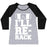 Virgin Teez  Baseball Tee Women's Tri-Blend Baseball Tee / small / Athletic Gray / Black I'LL RE-RACK PARODY WOMEN'S TRI-BLEND BASEBALL TEE