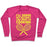 Virgin Teez  Pullover Crewneck Sweatshirt / x-small / Deep Pink I'LL SERVE BUT YOU WON'T LIKE WHAT I'M COOKING CREWNECK SWEATSHIRT