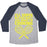 Virgin Teez  Baseball Tee Unisex Tri-Blend Baseball Tee / small / Athletic Gray / Navy I'LL SERVE BUT YOU WON'T LIKE WHAT I'M COOKING UNISEX TRI-BLEND BASEBALL TEE