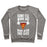 Virgin Teez  Pullover Crewneck Sweatshirt / x-small / Heathered Gray I'LL WORK OUT RIGHT AFTER THIS SLICE CREWNECK SWEATSHIRT