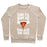 Virgin Teez  Pullover Crewneck Sweatshirt / x-small / Heathered Oatmeal I'LL WORK OUT RIGHT AFTER THIS SLICE CREWNECK SWEATSHIRT