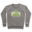 Virgin Teez  Pullover Crewneck Sweatshirt / x-small / Heathered Gray I LOVE CAMPING (POCKET CAMP PARODY) CREWNECK SWEATSHIRT