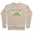 Virgin Teez  Pullover Crewneck Sweatshirt / x-small / Heathered Oatmeal I LOVE CAMPING (POCKET CAMP PARODY) CREWNECK SWEATSHIRT