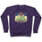 Virgin Teez  Pullover Crewneck Sweatshirt / x-small / Purple I LOVE CAMPING (POCKET CAMP PARODY) CREWNECK SWEATSHIRT