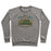 Virgin Teez  Pullover Crewneck Sweatshirt / x-small / Heathered Gray I LOVE CAMPING (POCKET CAMP PARODY) CREWNECK SWEATSHIRT