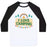 Virgin Teez  Baseball Tee Unisex Classic Baseball Tee / x-small / White/Black I LOVE CAMPING (POCKET CAMP PARODY) UNISEX CLASSIC BASEBALL TEE