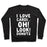 Virgin Teez  Pullover Crewneck Sweatshirt / x-small / Black I LOVE CARDI...OH! LOOK! DONUTS (WHITE) CREWNECK SWEATSHIRT