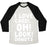 Virgin Teez  Baseball Tee Unisex Tri-Blend Baseball Tee / small / Oatmeal / Black I LOVE CARDI...OH! LOOK! DONUTS (WHITE) UNISEX TRI-BLEND BASEBALL TEE