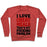 Virgin Teez  Pullover Crewneck Sweatshirt / x-small / Heathered Red I LOVE CHEAT MEALS THAT'S MY F***ING PROBLEM CREWNECK SWEATSHIRT