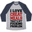 Virgin Teez  Baseball Tee Unisex Tri-Blend Baseball Tee / small / Athletic Gray / Navy I LOVE CHEAT MEALS THAT'S MY F***ING PROBLEM UNISEX TRI-BLEND BASEBALL TEE