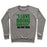 Virgin Teez  Pullover Crewneck Sweatshirt / x-small / Heathered Gray I LOVE DOING BURPEES CREWNECK SWEATSHIRT