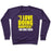 Virgin Teez  Pullover Crewneck Sweatshirt / x-small / Purple I LOVE DOING BURPEES CREWNECK SWEATSHIRT
