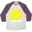 Virgin Teez  Baseball Tee Unisex Tri-Blend Baseball Tee / small / Oatmeal / Maroon I LOVE DOING BURPEES UNISEX TRI-BLEND BASEBALL TEE