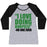 Virgin Teez  Baseball Tee Women's Tri-Blend Baseball Tee / small / Athletic Gray / Black I LOVE DOING BURPEES WOMEN'S TRI-BLEND BASEBALL TEE