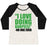 Virgin Teez  Baseball Tee Women's Tri-Blend Baseball Tee / small / Oatmeal / Black I LOVE DOING BURPEES WOMEN'S TRI-BLEND BASEBALL TEE