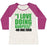 Virgin Teez  Baseball Tee Women's Tri-Blend Baseball Tee / small / Oatmeal / Berry I LOVE DOING BURPEES WOMEN'S TRI-BLEND BASEBALL TEE