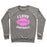 Virgin Teez  Pullover Crewneck Sweatshirt / x-small / Heathered Gray I LOVE FOOTBALL CREWNECK SWEATSHIRT