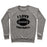 Virgin Teez  Pullover Crewneck Sweatshirt / x-small / Heathered Gray I LOVE FOOTBALL CREWNECK SWEATSHIRT