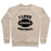 Virgin Teez  Pullover Crewneck Sweatshirt / x-small / Heathered Oatmeal I LOVE FOOTBALL CREWNECK SWEATSHIRT