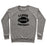 Virgin Teez  Pullover Crewneck Sweatshirt / x-small / Heathered Gray I LOVE FOOTBALL CREWNECK SWEATSHIRT