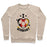 Virgin Teez  Pullover Crewneck Sweatshirt / x-small / Heathered Oatmeal I LOVE GERMANY (SOCCER) CREWNECK SWEATSHIRT