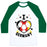 Virgin Teez  Baseball Tee Unisex Classic Baseball Tee / x-small / White/Dark Green I LOVE GERMANY (SOCCER) UNISEX CLASSIC BASEBALL TEE