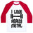 Virgin Teez  Baseball Tee Unisex Classic Baseball Tee / x-small / White/Red I LOVE HEAVY METAL UNISEX CLASSIC BASEBALL TEE