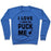 Virgin Teez  Pullover Crewneck Sweatshirt / x-small / Heathered Blue I LOVE IT WHEN YOU PUCK ME (HOODIE) CREWNECK SWEATSHIRT