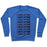 Virgin Teez  Pullover Crewneck Sweatshirt / x-small / Heathered Blue I LOVE LIFTING I HATE LIFTING CREWNECK SWEATSHIRT
