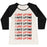 Virgin Teez  Baseball Tee Women's Tri-Blend Baseball Tee / small / Oatmeal / Black I LOVE LIFTING I HATE LIFTING WOMEN'S TRI-BLEND BASEBALL TEE