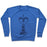 Virgin Teez  Pullover Crewneck Sweatshirt / x-small / Heathered Blue I LOVE MY BIG BOOTY CREWNECK SWEATSHIRT