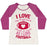 Virgin Teez  Baseball Tee Women's Tri-Blend Baseball Tee / small / Oatmeal / Berry I LOVE MY BOYFRIEND ALMOST AS MUCH AS I LOVE FOOTBALL WOMEN'S TRI-BLEND BASEBALL TEE