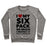 Virgin Teez  Pullover Crewneck Sweatshirt / x-small / Heathered Gray I LOVE MY SIX PACK CREWNECK SWEATSHIRT