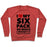 Virgin Teez  Pullover Crewneck Sweatshirt / x-small / Heathered Red I LOVE MY SIX PACK CREWNECK SWEATSHIRT