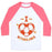 Virgin Teez  Baseball Tee Unisex Classic Baseball Tee / x-small / White/Neon Pink I LOVE NETHERLANDS (SOCCER) UNISEX CLASSIC BASEBALL TEE