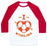 Virgin Teez  Baseball Tee Unisex Classic Baseball Tee / x-small / White/Red I LOVE NETHERLANDS (SOCCER) UNISEX CLASSIC BASEBALL TEE