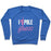 Virgin Teez  Pullover Crewneck Sweatshirt / x-small / Heathered Blue I LOVE POLE FITNESS CREWNECK SWEATSHIRT