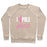 Virgin Teez  Pullover Crewneck Sweatshirt / x-small / Heathered Oatmeal I LOVE POLE FITNESS CREWNECK SWEATSHIRT