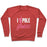 Virgin Teez  Pullover Crewneck Sweatshirt / x-small / Heathered Red I LOVE POLE FITNESS CREWNECK SWEATSHIRT
