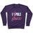 Virgin Teez  Pullover Crewneck Sweatshirt / x-small / Purple I LOVE POLE FITNESS CREWNECK SWEATSHIRT