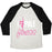 Virgin Teez  Baseball Tee Unisex Tri-Blend Baseball Tee / small / Oatmeal / Black I LOVE POLE FITNESS UNISEX TRI-BLEND BASEBALL TEE