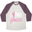 Virgin Teez  Baseball Tee Unisex Tri-Blend Baseball Tee / small / Oatmeal / Maroon I LOVE POLE FITNESS UNISEX TRI-BLEND BASEBALL TEE