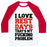 Virgin Teez  Baseball Tee Unisex Classic Baseball Tee / x-small / White/Red I LOVE REST DAYS THAT'S MY F***ING PROBLEM UNISEX CLASSIC BASEBALL TEE