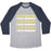 Virgin Teez  Baseball Tee Unisex Tri-Blend Baseball Tee / small / Athletic Gray / Navy I LOVE RUNNING I HATE RUNNING UNISEX TRI-BLEND BASEBALL TEE