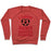 Virgin Teez  Pullover Crewneck Sweatshirt / x-small / Heathered Red I LOVE SEXY SOCCER PLAYERS CREWNECK SWEATSHIRT