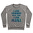 Virgin Teez  Pullover Crewneck Sweatshirt / x-small / Heathered Gray I LOVE SWIMMING MORE THAN I LOVE PEOPLE CREWNECK SWEATSHIRT