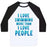 Virgin Teez  Baseball Tee Unisex Classic Baseball Tee / x-small / White/Black I LOVE SWIMMING MORE THAN I LOVE PEOPLE UNISEX CLASSIC BASEBALL TEE
