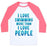 Virgin Teez  Baseball Tee Unisex Classic Baseball Tee / x-small / White/Neon Pink I LOVE SWIMMING MORE THAN I LOVE PEOPLE UNISEX CLASSIC BASEBALL TEE